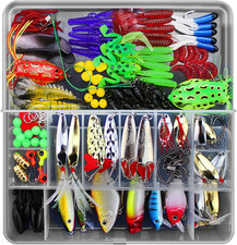 Kit esche pesca 141pcs - kit,