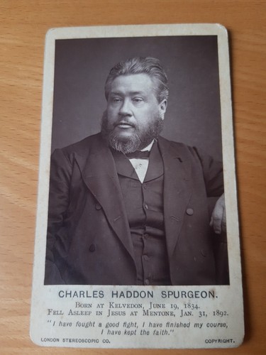 Cdv charles haddon - cdv,