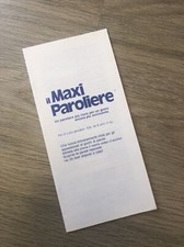 Istruzioni gioco in scatola di