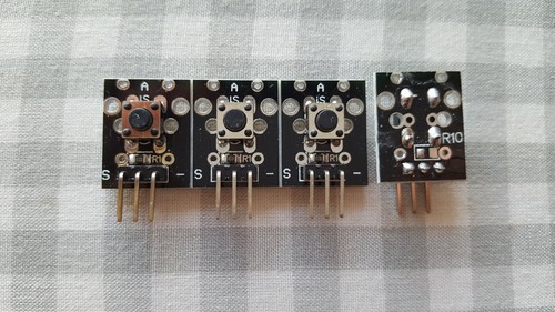 Modulo tasto pcb pulldown - 5x,