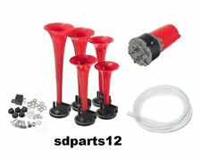 Kit Trombe Musicali Pneumatiche Clacson La Cucaracha 12v Auto Camion 115dB