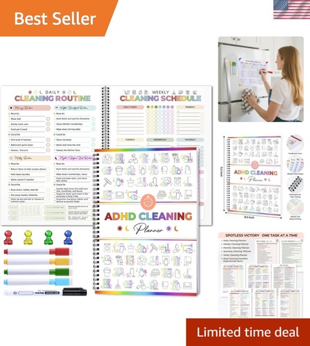 Adhd cleaning planner - adhd,