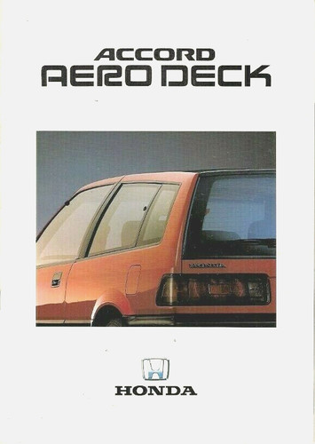 Honda accord aerodeck - honda,