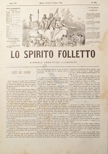 Giornale umoristico illustrato - giornale,