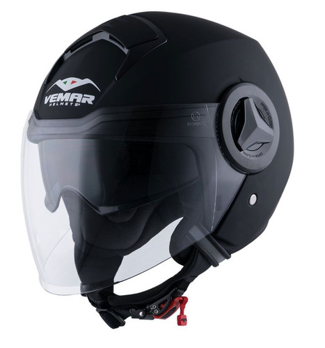 Casco jet doppia visiera - casco,