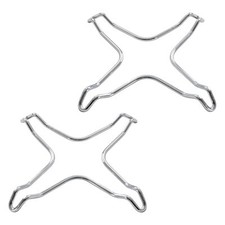 Riduttore per Fornelli a Gas 2pz Adattatore in Metallo per Caffettiere Moka