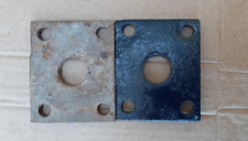 COPPIA PIASTRE SUPPORTO BALESTRA  FIAT 500 TOPOLINO-BELVEDERE-B-C-USATO