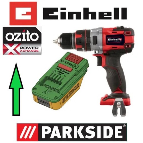 Adattatore batteria parkside - batteria,