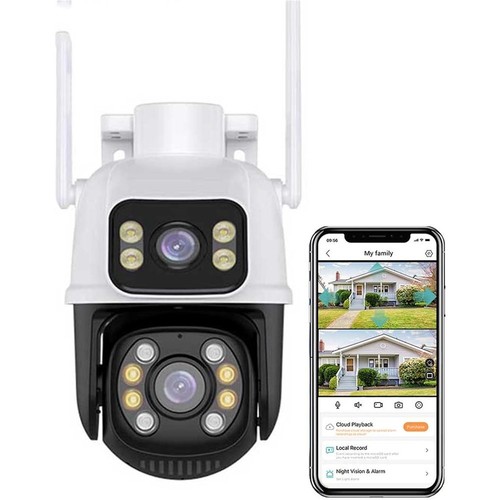 Telecamera sicurezza dual - telecamera,