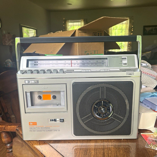 Sony cfm lettore - cfm-33, am/fm