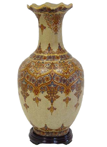 Vaso cinese tavolo terra - da,