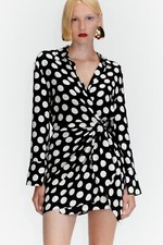 Abito donna Zara mini a pois