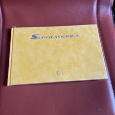 RARE livre FERRARI SUPERAMERICA LIMITED EDITION jaune NEUF ET SCELLÉ