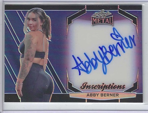 Autografo abby berner 2024 - autografo,