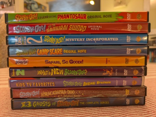 Scooby doo dvd lot - scooby-doo,