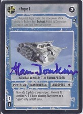 Star Wars CCG - Alan Tomkins † (Art Director) - autografo / cartolina firmata