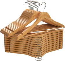 Grucce legno antiscivolo - grucce, in