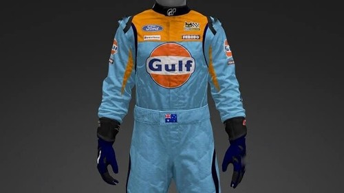Tuta corsa gulf kart - corsa, go