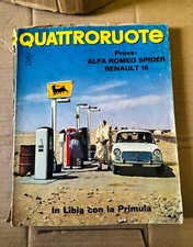 Vecchia Rivista D'Epoca Quattroruote Mese Di Giugno