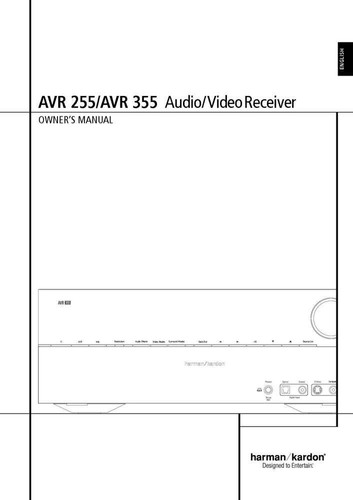 Harman kardon avr 355 - harman, avr-355