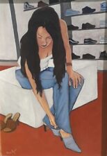 2005 mio dipinto ad acrilico su tavola