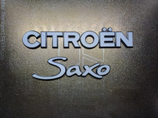 Citroën Saxo rear emblem 3D /