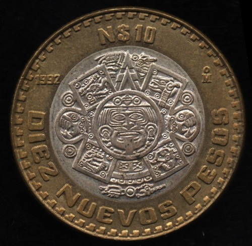1992 messico pesos - 50, nino