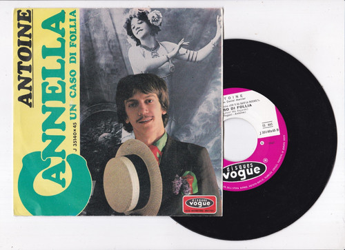 Disco giri antoine cannella - disco, 45