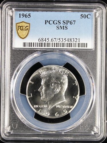 Mezzo dollaro kennedy 1965 - dollaro, 50c