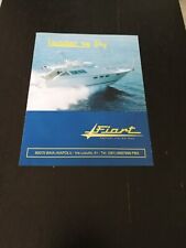 1986 FIART CANTIERI NAVALI BARCA LEADER 38 FLY BAIA NAPOLI VINTAGE AD PUB