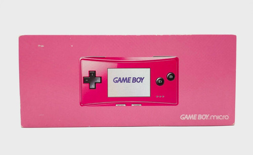 Nintendo gameboy micro pink - gameboy,