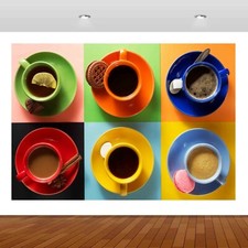 Adesivo murale 3D caffè