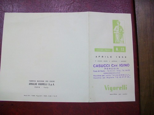Vigorelli macchine per cucire