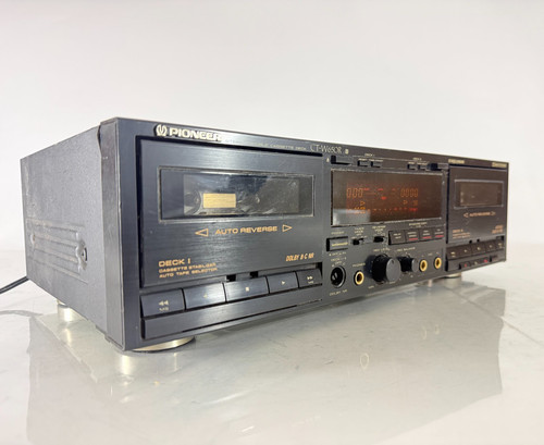 Pioneer w650r stereo doppio - pioneer, ct-w650r