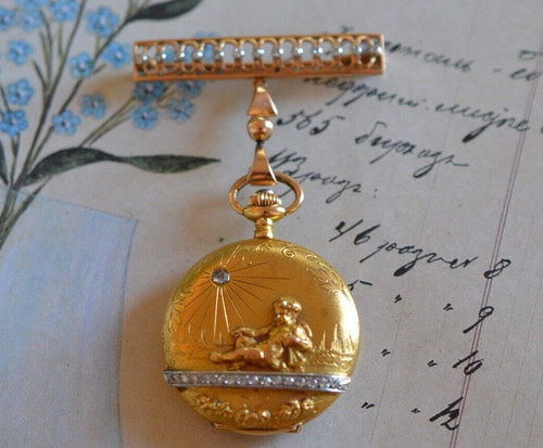 Raro antico orologio tasca - raro, da