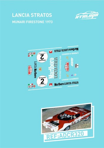 Calcas lancia stratos munari - lancia,