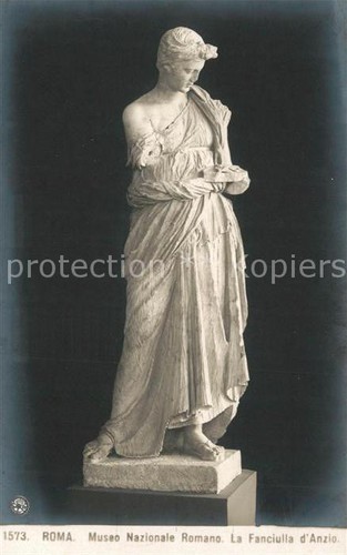 Sculture fanciulla anzio - sculture,