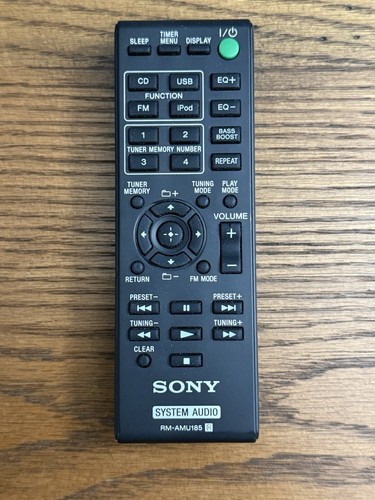 Sony amu185 original - rm-amu185, black
