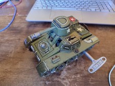 DG vintage ARMY GAMA TANK ANNI 80     Tin Litho Toy GERMANY