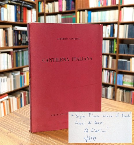 Alberto ciattini cantilena - ciattini,