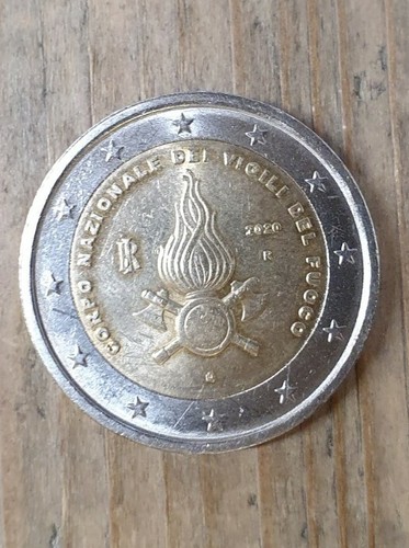 Moneta euro dei vigili - euro,