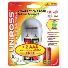 Uniross compact charger - uniross,