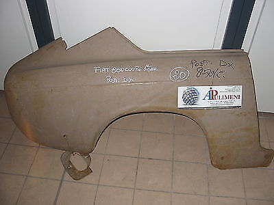 Parafango fiancata posteriore - parafango,
