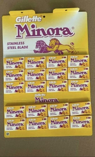 100 gillette minora - 100, double