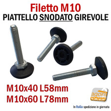 PIEDI PIEDE PIEDINO FILETTATO