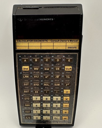 Texas instruments 59 - texas, ti