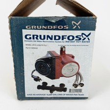 Pompa di ricircolo acqua calda UP15-10SU7P Grundfosx 3/4 in. Kit NPT 115V 595916