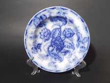 ANTICO PIATTO NINFEE CERAMICA RICHARD MILANO FINE 800 FLOW BLUE WATER NYMPH 2417