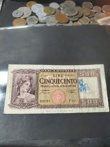 Rara banconota 500 - banconota,