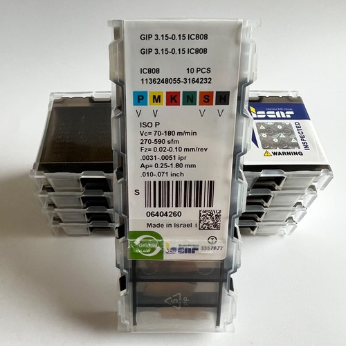 Gip3 ic808 iscar 10 - gip3.15-0.15,